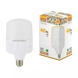 Лампа светодиодная TDM Electric T-образная SQ0340-1579 40 Вт Е27 холодный свет
