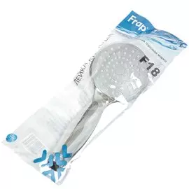 Лейка для душа, пластик, 1 режим, пакет, Frap, F18