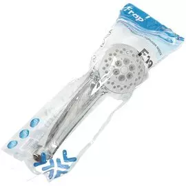 Лейка для душа, пластик, 3 режима, пакет, Frap, F19