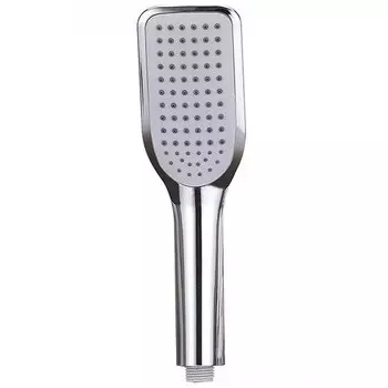 Лейка для душа, пластик, 24.7х6.9х4.9 см, 1 режим, прямоугольная, гальваника, Diadonna, D10-19008