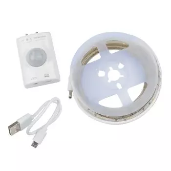 Лента светодиодная 30 светодиодов/метр, 2.4 Вт, IP65, 1 м, белый свет (4000 К), Uniel, UL-00004450