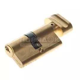 Личинка замка двери Apecs, SC-60-Z-C-G (60-ZC)/60-C-G, 2935, 60 мм, с заверткой, золото, 30/30