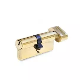 Личинка замка двери Apecs, SC-70-Z-C-G (70-ZC) /SC-70-C-Gс, 29361, 70 мм, с заверткой, золото, 35/35