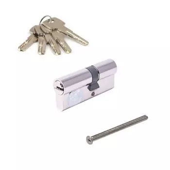 Личинка замка двери Apecs, SM-70(30/40)-NI, 9069, 70 мм, никель