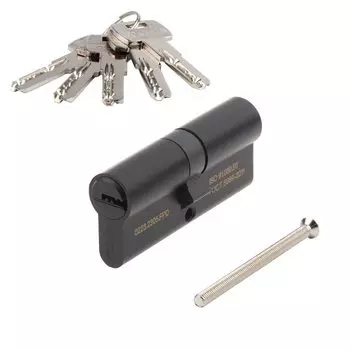 Личинка замка двери Apecs, SM-70-BLM, 33866, 70 мм, черная