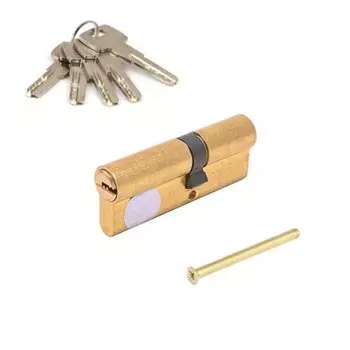 Личинка замка двери Apecs, SM-80(35/45)-G, 9062, 80 мм, золото