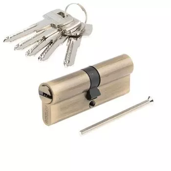 Личинка замка двери Apecs, SM-80-AB, 32120, 80 мм, бронза