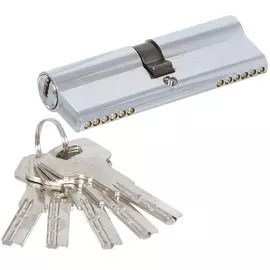 Личинка замка двери Avers, ZM-90-CR, 22797, ЦАМ, 90 мм, хром, 45/45