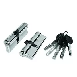 Личинка замка двери Palidore 80(35/45)PC хром