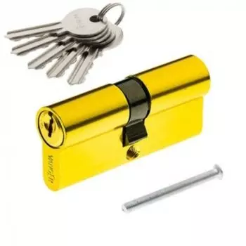 Личинка замка двери Vanger, EL-70-G, 29697, алюминий, золото, скин упаковка