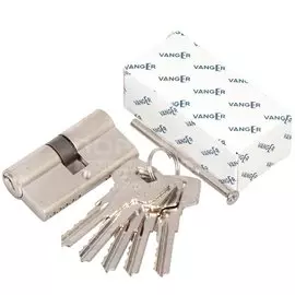 Личинка замка двери Vanger, YC-60-CR, 28029, чугун, 60 мм, хром, 30/30