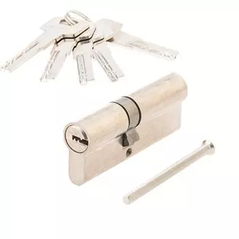 Личинка замка двери Vanger, YM-80(35/45)-CR, 33930, 80 мм, никель