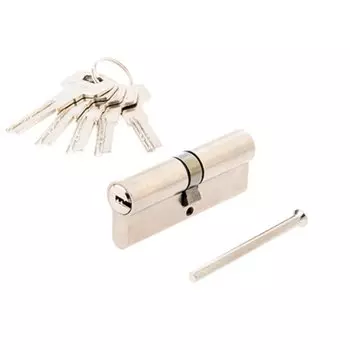 Личинка замка двери Vanger, YM-80-CR, 33933, 80 мм, никель