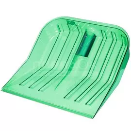 Лопата для снега пластиковая без черенка Альтернатива М7244, 430х420 мм