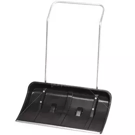 Лопата для снега пластиковая с черенком Движок №8, 820х450 мм