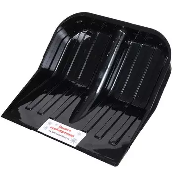 Лопата для снега поликарбонат, 430х420 мм, без черенка, тулейка 38.8 мм, Альтернатива, М5600