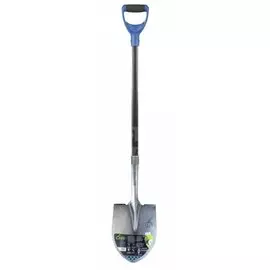 Лопата штыковая Green Apple GALS6-74 металлическая с фиберглассовым черенком, 1200 мм