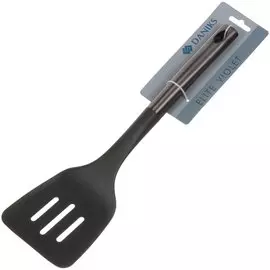 Лопатка кулинарная нейлон, с прорезями, навеска, Daniks, Elite Violet, 161508-3