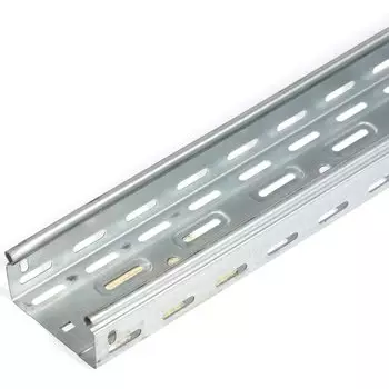 Лоток перфорированный, 100х50х3000 мм, L300