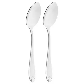 Ложка нержавеющая сталь, 2 предмета, чайная, Agness, 942-113