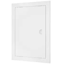 Лючок вентиляционный пластик, 150х150 мм, с ручкой, ERA, Л1515Р