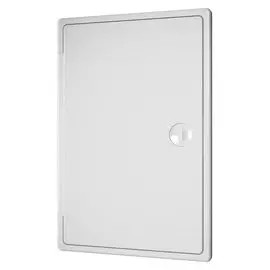 Лючок вентиляционный пластик, 150х200 мм, с ручкой-задвижкой, белый, ERA, ЛТ1520П