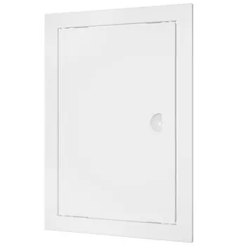 Лючок вентиляционный пластик, 300х400 мм, с ручкой, ERA, Л3040Р