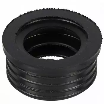 Манжета 50х32 мм, резина, черная, СантехКреп, 2.20.8.