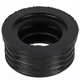 Манжета 70х50 мм, резина, черная, СантехКреп, 2.20.12.