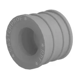 Манжета 32х25 мм, ТЭП, серая, MasterProf, индивидуальная упаковка, ИС.131766