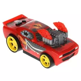 Машина детская Спорткар, 18 см, 2 кнопки, свет-звук, свободный ход, пластик, 1911B136-R