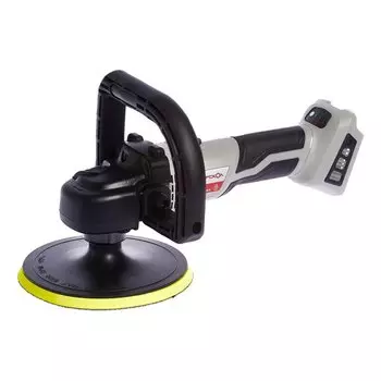 Машина полировальная Интерскол, УПМ-180/18ЭМ, работа от аккумулятора, 18 Вт, 180 мм, 400 об/мин, 2200 об/мин, регулировка оборотов