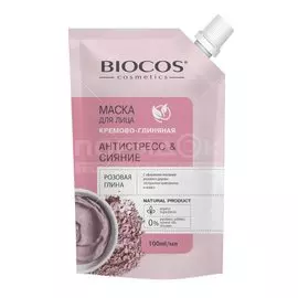 Маска для лица Biocos Антистресс и Сияние, 100 мл
