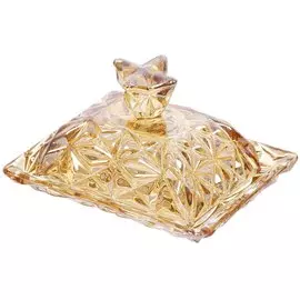 Масленка стекло, 15.5х8 см, Y4-4889