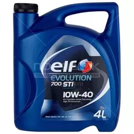 Масло моторное полусинтетическое 10W40 Elf Evolution 700 STI Competition, 4 л
