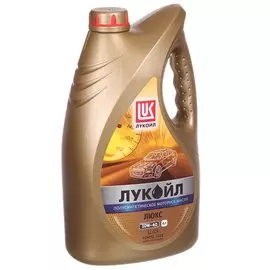 Масло моторное полусинтетическое, 10W40, Лукойл, Люкс SL/CF, 4 л, 19188
