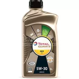 Масло моторное синтетическое 5W30 Total Ineo ECS, 1 л