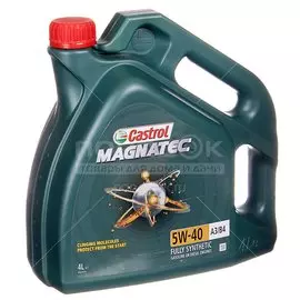 Масло моторное синтетическое 5W40 Castrol Magnatec A3/B4, 4 л