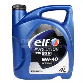Масло моторное синтетическое 5W40 Elf Evolution 900 SXR, 4 л