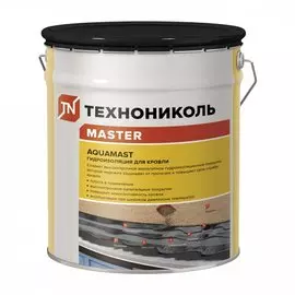 Мастика Технониколь, Aquamast, битумно-резиновая, гидроизоляционная, 18 кг