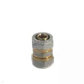 Металлопластиковая муфта d20 мм, с цангой, Frap, F301.2020