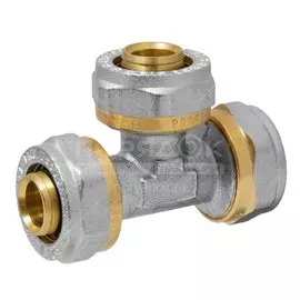 Металлопластиковый тройник MasterProf ИС.072559 с цангой, 20 мм