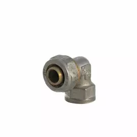 Металлопластиковый уголок d20х1/2", внутренняя резьба, с цангой и гайкой, Frap, F307.2004