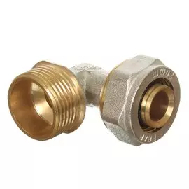 Металлопластиковый уголок d20х3/4", наружная резьба, Frap, F308.2005