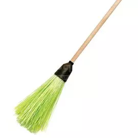 Метла круглая, с черенком, хозяйственная