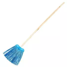 Метла плоская, с черенком, литая, Лира, 1008