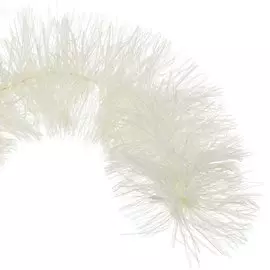 Мишура 1.8 м, одноцветная, белый пурпур, диаметр 100 мм, 5-180-10