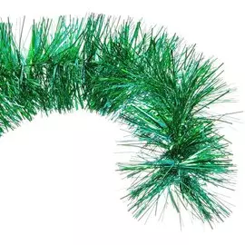 Мишура 3.5 м, зеленая, диаметр 100 мм, 5-350-10