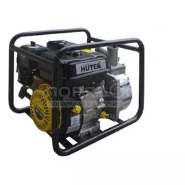 Мотопомпа бензиновая Huter, 3700 Вт, глубина погружения 8 м, максимальный напор 32 м, 36 м/ч, MP-50