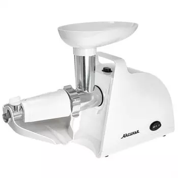 Мясорубка электрическая Аксинья, КС-2003С, 2000 Вт, реверс, 1.8 кг/мин, пластик, 3 насадки, нет